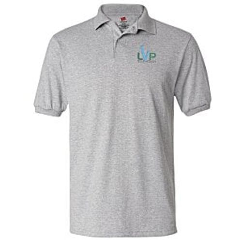 Hanes ComfortBlend 50/50 Jersey Sport Shirt - Men's - Embroidered image thumbnail