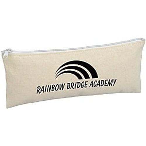 Chroma Zip Cotton Pouch - 4" x 9-3/4" image thumbnail