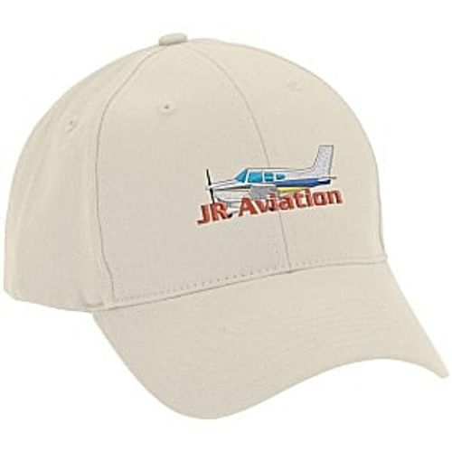 Brushed-Cotton 6-Panel Cap - Embroidered image thumbnail