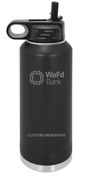 Image of Black Polar Camel Water Bottle - 40oz
