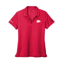 Image of Chiefs Nike Women's Dri-Fit Micro Pique Polo