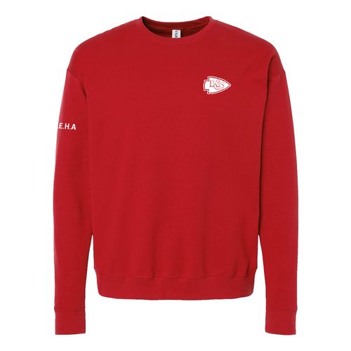 Chiefs Tultex Crewneck Sweatshirt image thumbnail