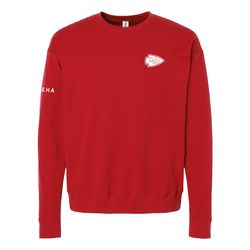 Image of Chiefs Tultex Crewneck Sweatshirt