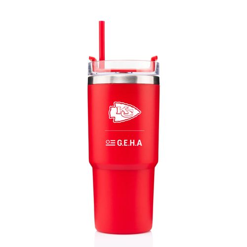Chiefs 24oz Tumbler w/ Straw image thumbnail