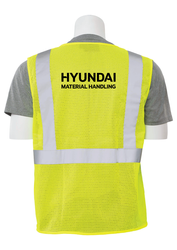 Image of Zipper Economy Mesh safety Vest (Class 2) 