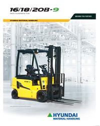 Image of Electric Forklift - 16/18/20B-9 (OLD) - Package of 25