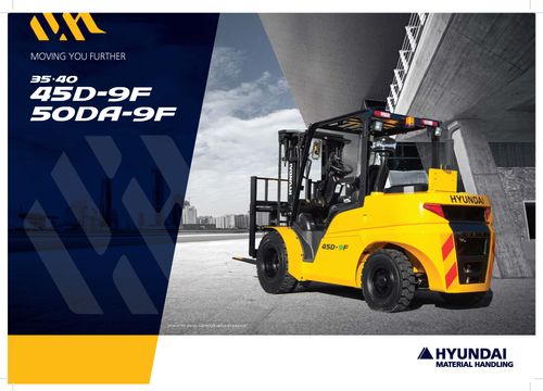 Diesel Forklift - 35,40,45D-9F, 50DA-9F(OLD) - Package of 25 image thumbnail