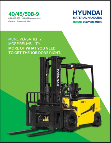 Electric Forklift - 40/45/50B-9 - Package of 25 image thumbnail