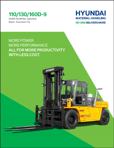 Diesel Forklift - 110/130/160D-9 - Package of 25 image thumbnail