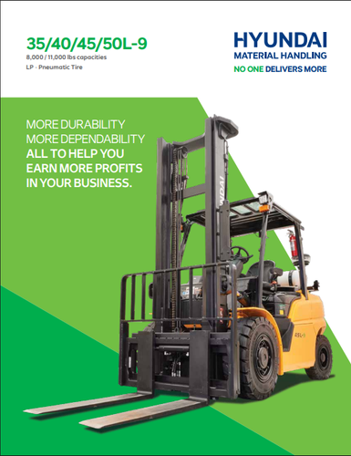 LP Forklift - 35,40,45,50L-9 - Package of 25 image thumbnail