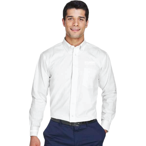 Men's Crown Collection® Oxford Woven Dress Shirt image thumbnail