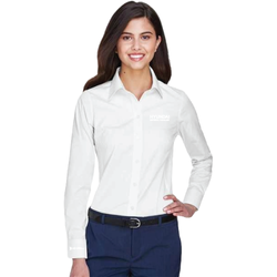 Image of Women's Crown Collection® Oxford Woven Dress Shirt