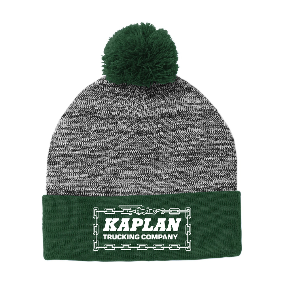 KAPLAN - Sport-Tek Heather Pom Pom Beanie primary image