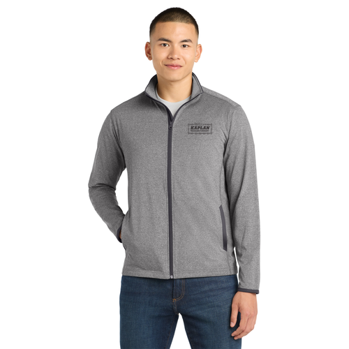 KAPLAN - Sport-Tek Sport-Wick Stretch Contrast Full-Zip Jacket image thumbnail