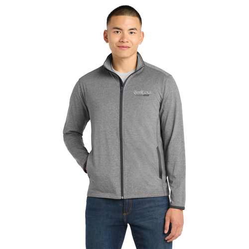 CRESCO LINES - Sport-Tek Sport-Wick Stretch Contrast Full-Zip Jacket image thumbnail