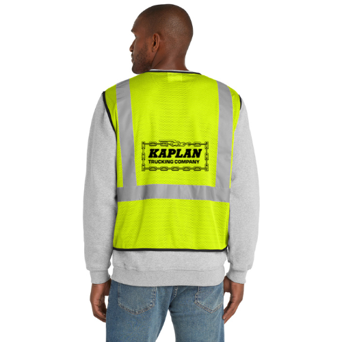 KAPLAN - CornerStone Mesh One-Pocket Safety Vest image thumbnail