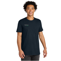 Image of CRESCO LINES - Next Level Apparel Cotton Pocket T-Shirt
