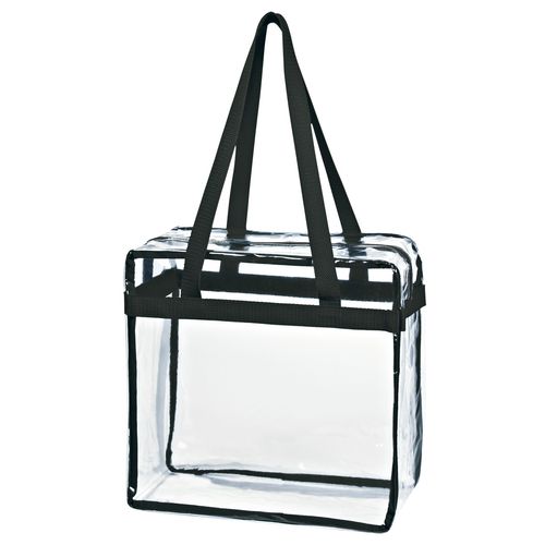 Clear EVA Tote Bag With Zipper image thumbnail