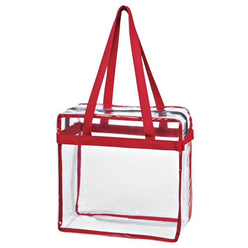 Clear EVA Tote Bag With Zipper image thumbnail
