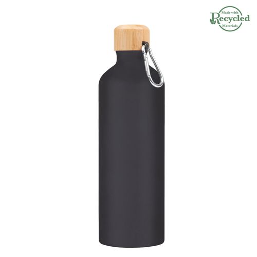 25 oz. Aluminum Tundra Bike Bottle With Bamboo Lid image thumbnail