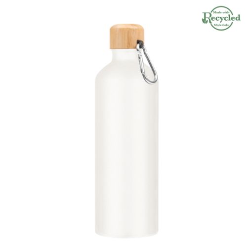 25 oz. Aluminum Tundra Bike Bottle With Bamboo Lid image thumbnail
