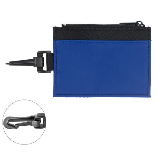 ID Holder with Zipper Wallet & Carabiner image thumbnail