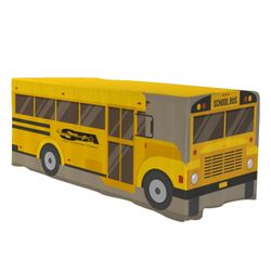 Image of School Bus Fitted Table Throw