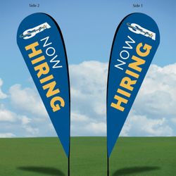 Image of Feather Flag - Design 1