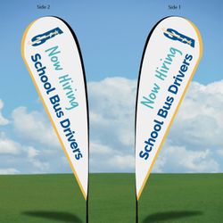 Image of Feather Flag - Design 2