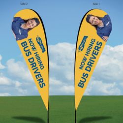 Image of Feather Flag - Design 3