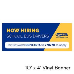 Image of Vinyl Banner - Design 7