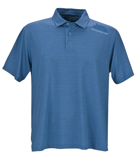 Vansport Pro Tonal Micro-Stripe Polo image thumbnail