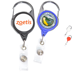 Image of No-twist Carabiner Badge Reel