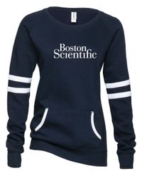 Image of Ladies Varsity Fleece Crew Neck Pullover