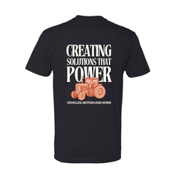 Image of Unisex CVC Crewneck T-Shirt - Creating Solutions (MTO)