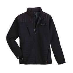 Image of Eco Thermolite Jacket – Men’s Black (JPMC Logo)