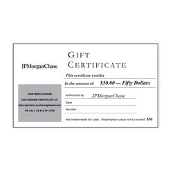 Image of $50.00 E-Gift Certificate