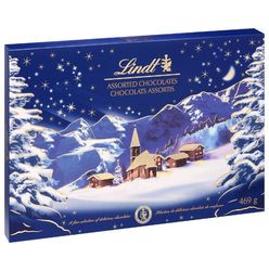 Image of Lindt Holiday Winter Village Gift Box
