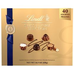 Image of Lindt Swiss Luxury Boxed Chocolates 40pcs.