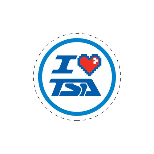 I Love TSA Decal image thumbnail