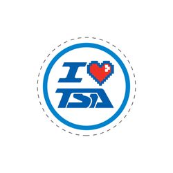 Image of I Love TSA Decal