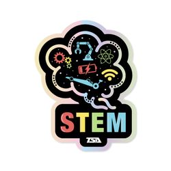 Image of STEM Holographic Decal  