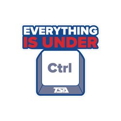 Image of Everything is Under Ctrl Decal