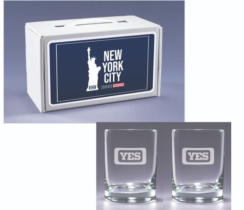 YES 14oz Deluxe Double Old Fashioned Traveler Set of 2  image thumbnail