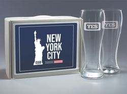 Image of YES 16oz Lager Traveler Set of 2  