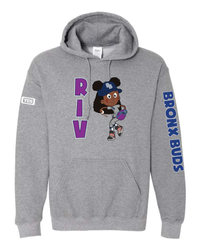 Image of Unisex Adult Bronx Buds RIV Hooded Sweatshirt