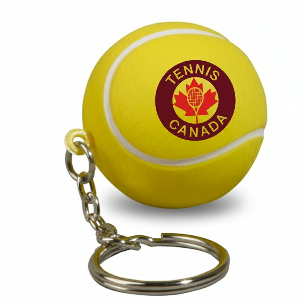 Tennis Ball Stress Reliever Key Chain primary image