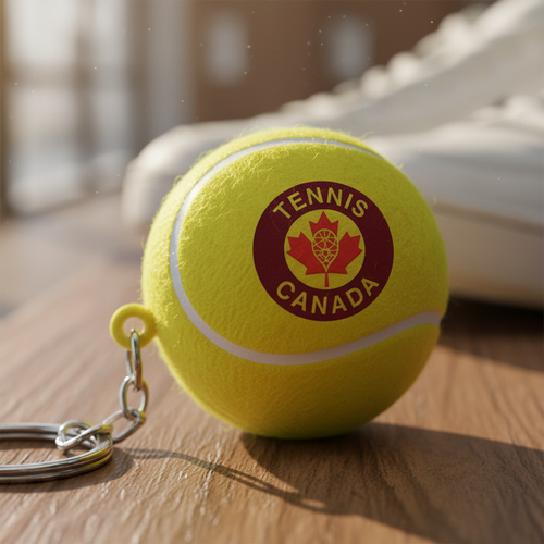 Tennis Ball Stress Reliever Key Chain image thumbnail