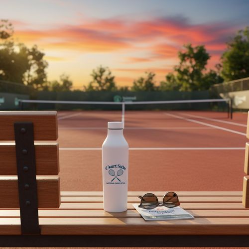 600ML/20 OZ Stainless Steel Bottle - Court Side image thumbnail
