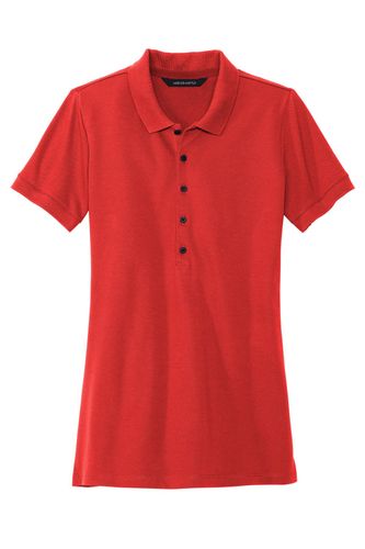MERCER+METTLE Women's Stretch Heavyweight Pique Polo MM1001 image thumbnail